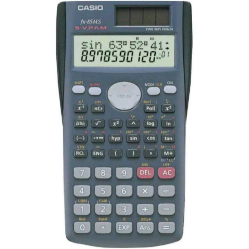 

CASIO FX-85MS - Kalkulator SCIENTIFIC/Ilmiah