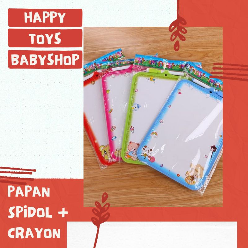 

PAPAN TULIS SPIDOL CRAYON BELAJAR ANAK