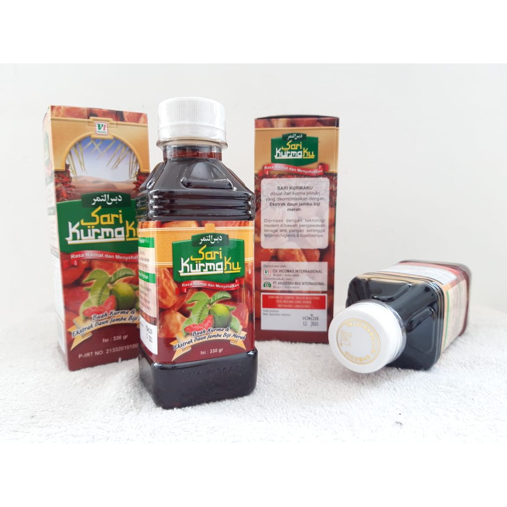 

Sari Kurma Ku Ekstrak Jambu Merah 330 gr Nutrisi Sakit Demam Berdarah