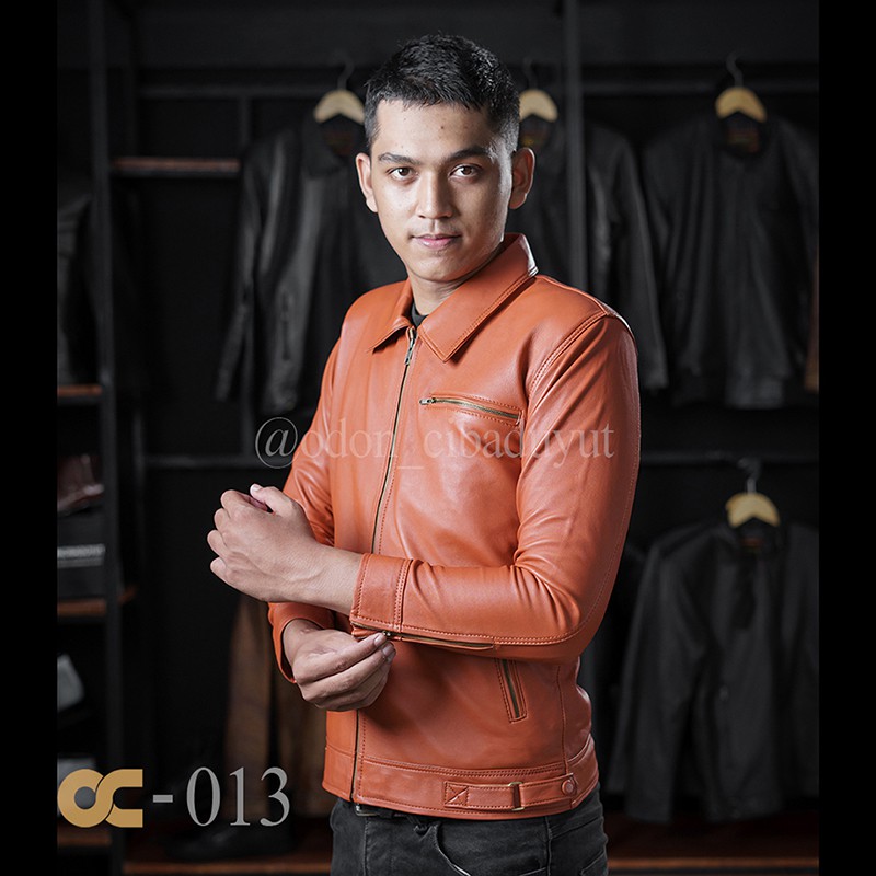 JAKET KULIT PRIA EXCLUSIVE OC-013