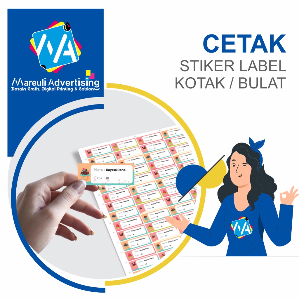

Cetak Stiker Label