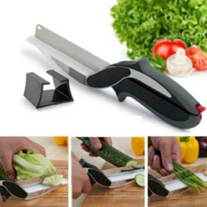 

Gunting Sayur Buah Clever Cutter Hott Promo