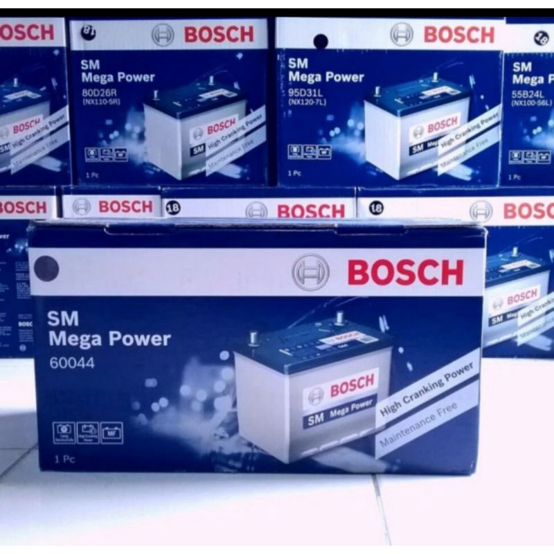 aki batere mobil captiva mercy trailblazer 60044 Bosch Maintenance Free MF 60044