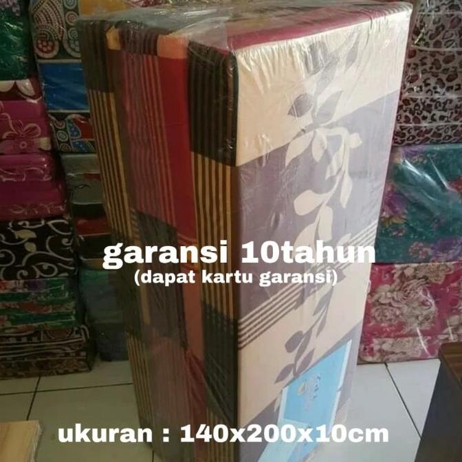 kasur busa lipat inoac 140x200x10cm garansi busa 10tahun always ready