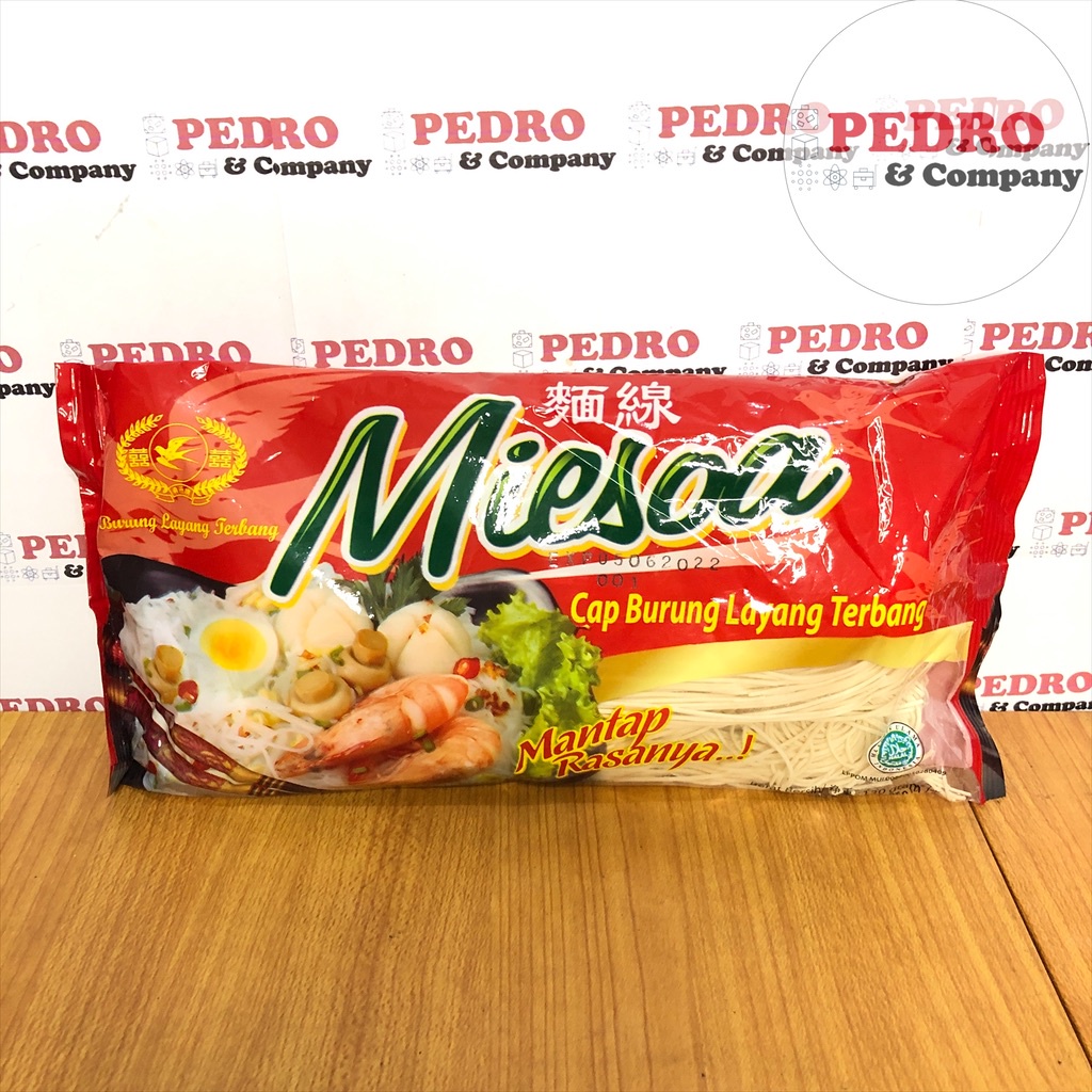 

Miesoa burung layang terbang 130 gram - mie soa mi sua instant misua