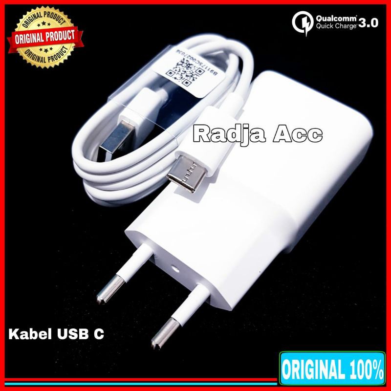 Charger casan Xiaomi USB C Original 100% Fast Charging Type C 18Watt