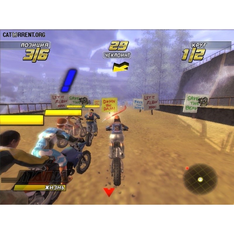 Kaset PS 2 Motocross Mania 3