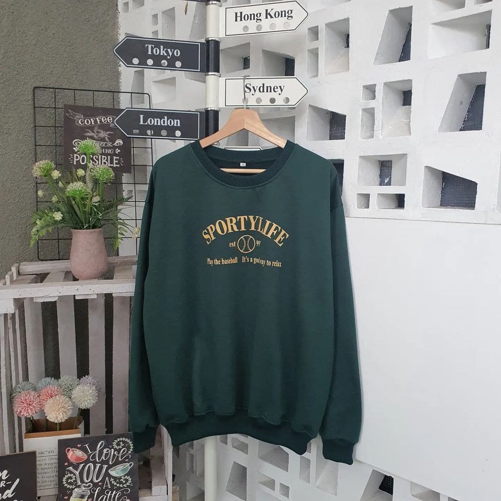 Nara Grosir - Sporty Life XXL Sweater l Fashion Pria dan Wanita