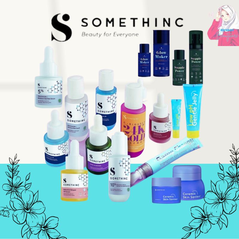 SERUM SOMETHINC/SOMETHINC 10% Niacinamide/SOMETHINC AHA BHA PHA/SOMETHINC HYALuronic B5/SOMETHINC Ba