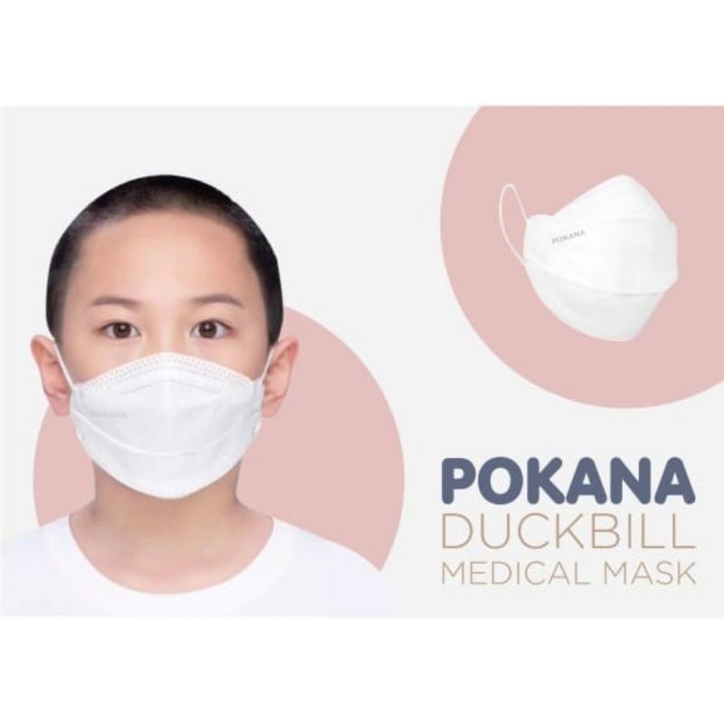 Pokana duckbill anak earloop sachet isi 2 pcs