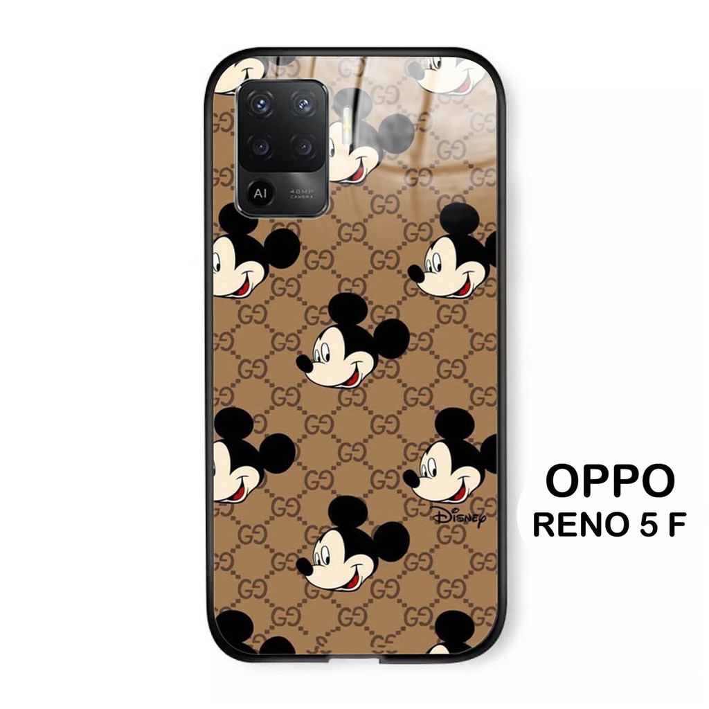 [S37] Softcase glass kaca OPPO RENO 5F (SoftCase Glass Kaca)  OPPO RENO 5F (Casing Hanphone)