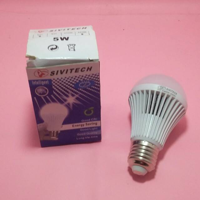 Bohlam Lampu Emergency LED 5 Watt SIVITECH Emergency Light Source AC / DC
