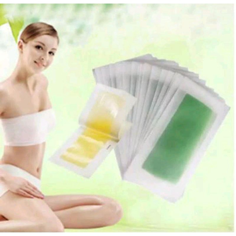 Hair Removal Strip / Waxing Strip/Paper Wax / Pencabut Bulu / Cold WaxCold Wax Hair Removal Strip Perontok Pencabut Bulu Paper