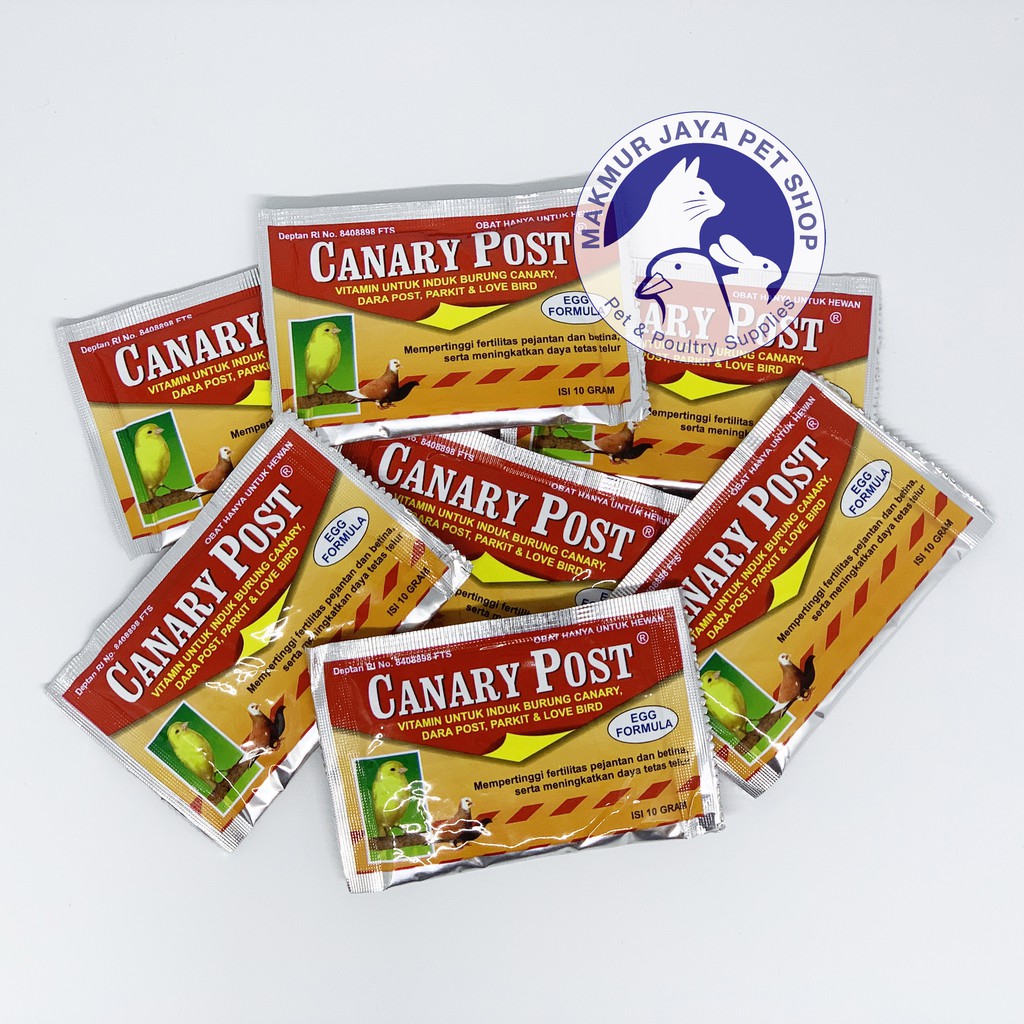 Canary Post Vitamin / Obat Fertilitas Burung Induk Eka Farma