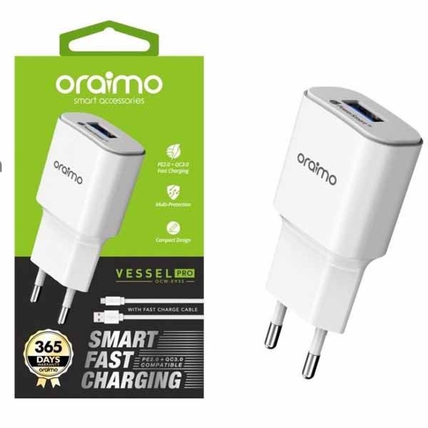 CHARGER ORAIMO OCW-E93S QUALCOMM 3.0 MICRO USB