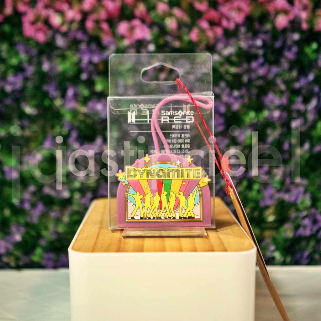 Samsonite Dynamite Nametag SHR Violet - BTS