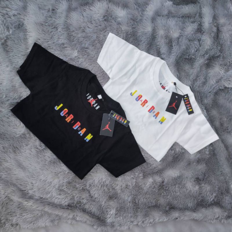 KAOS ANAK JORDAN RAINBOW ANAK LAKI LAKI DAN PEREMPUAN PREMIUM HIGH QUALITY KAOS HYPEBEAST