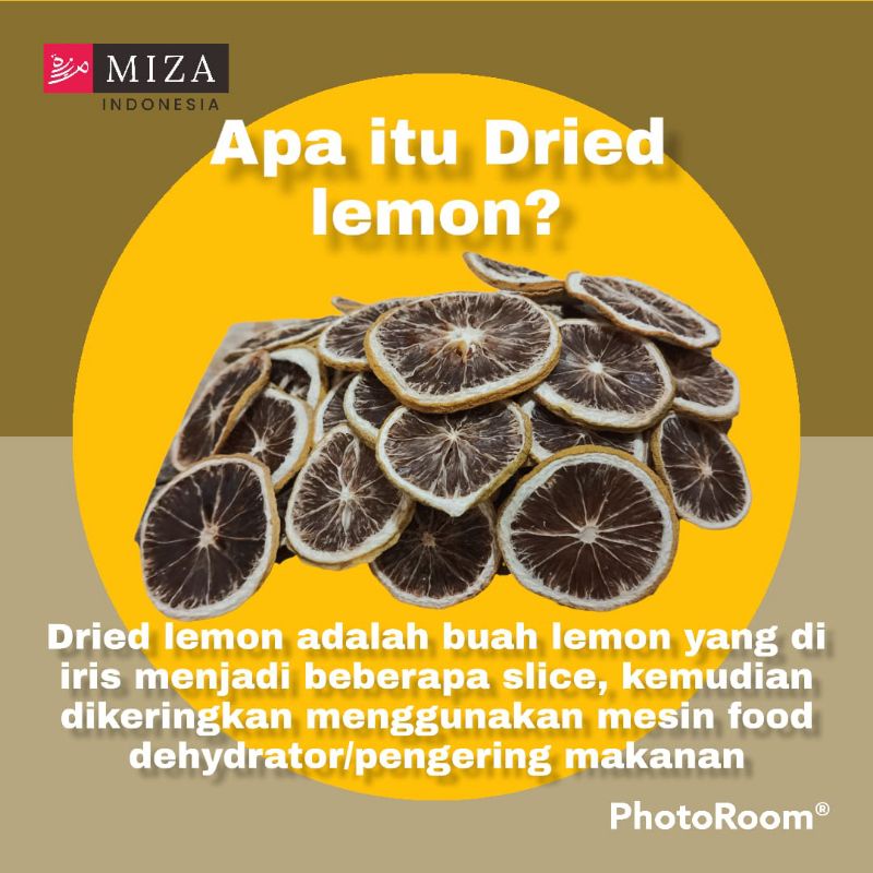 

RESELLER 3 pcs (VIRAL)Dried Lemon 100% lemon asli