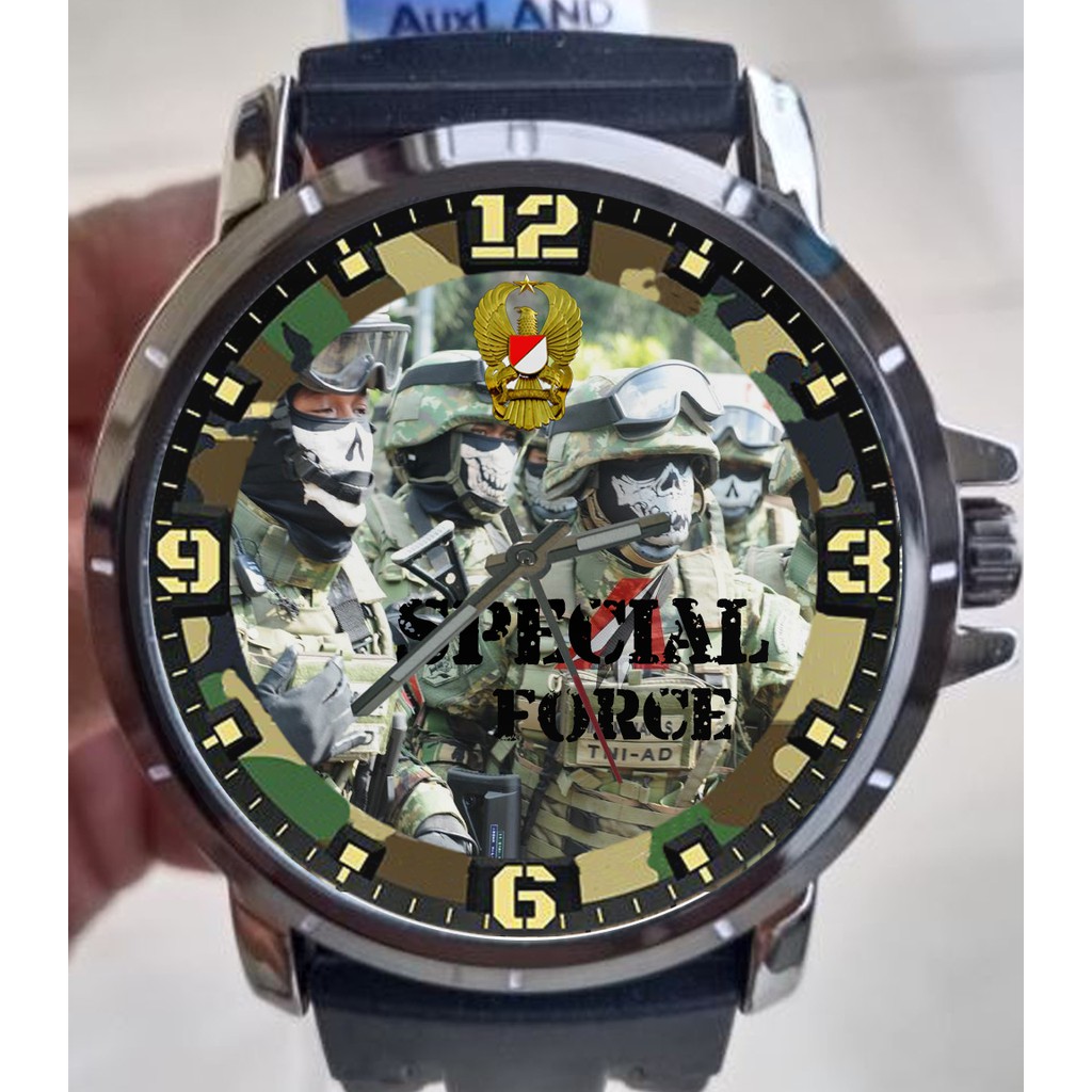 Jam Tangan Keren Terbaru Custom TNI AD SF
