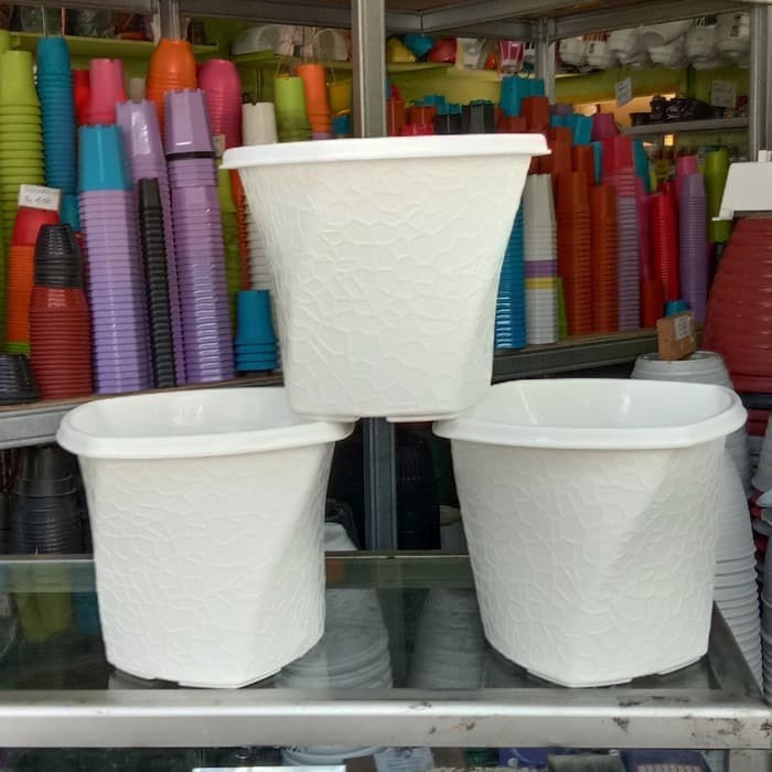 ORI BJP POT TWISTER ukuran tinggi 30cm,diameter 40cm