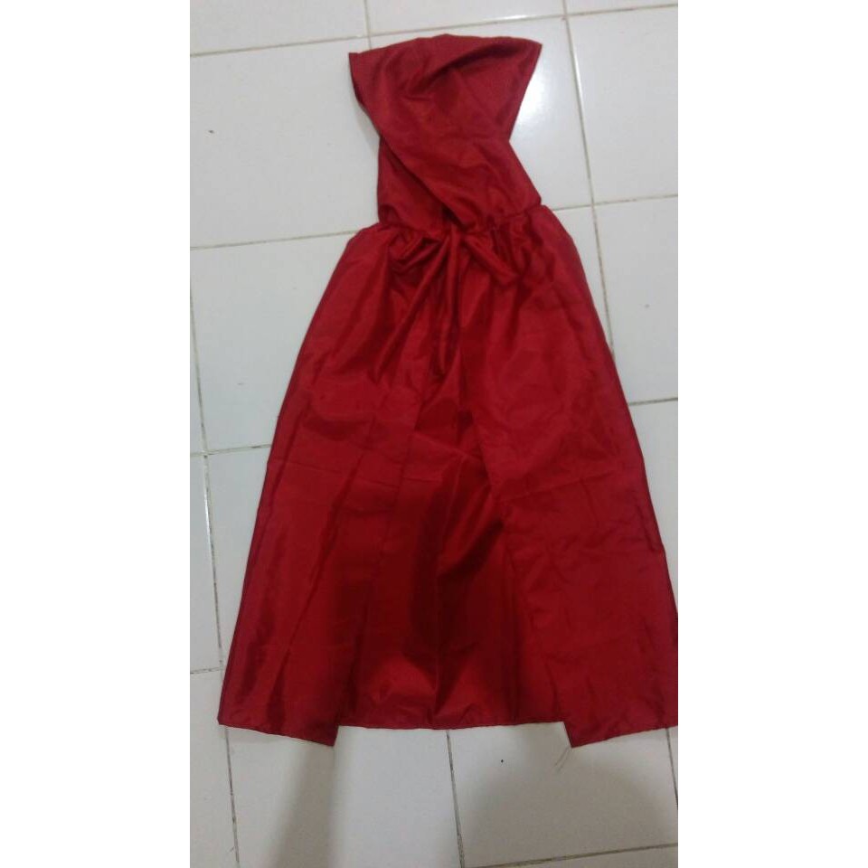 kostum jubah merah red riding hood