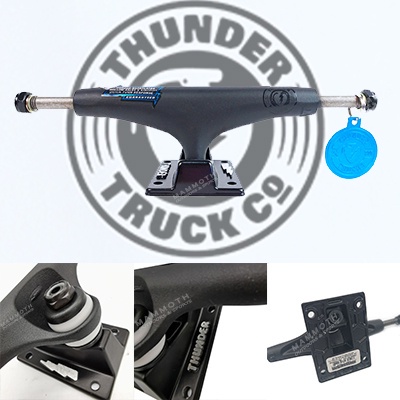 Truk THUNDER Dua Bagian Lampu Hollow 147mm Untuk Aksesoris Skateboard