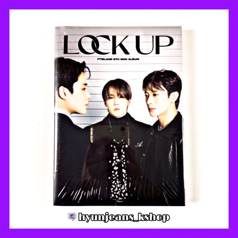 [READY STOCK] FTISLAND / FT ISLAND The 8th Mini Album - LOCK UP + poster + ktown4u benefit web pob