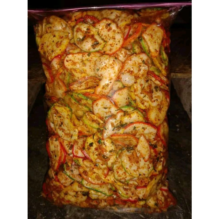 

TERLARIS Kerupuk seblak kering 1Kg pedas gurih renyah | Cocok buat para pecinta pedas