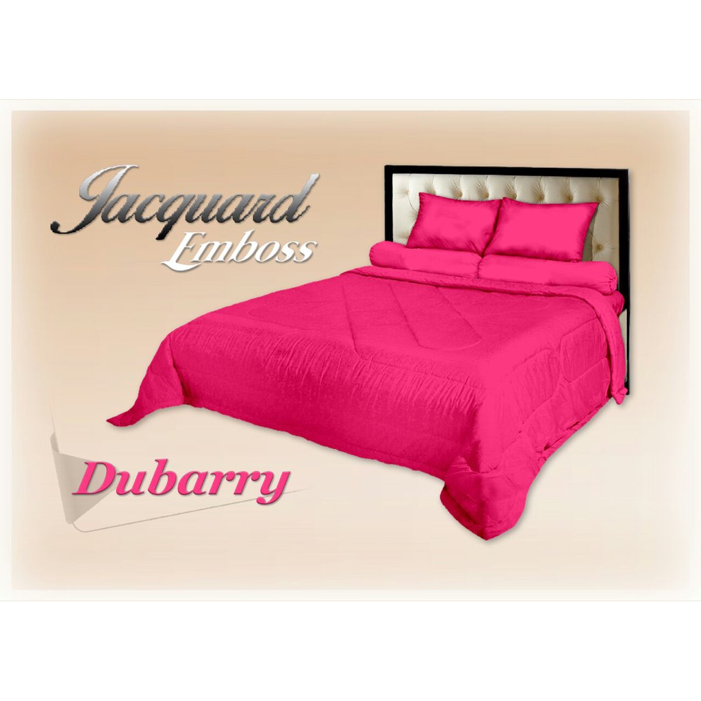 Sprei Fata Single 120x200 Jacquard Emboss Dubarry