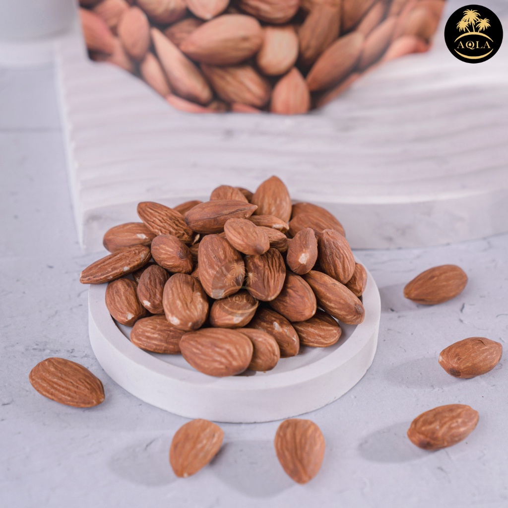 ROASTED ALMOND ORIGINAL 100% / KACANG ALMOND PANGGANG KUALITAS TERBAIK ORIGINAL 100%