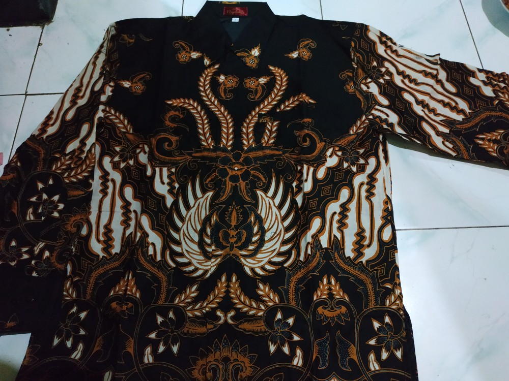 Peksi Kalasan Kemeja Batik Pria Full Furing Bahan Katun Primisima