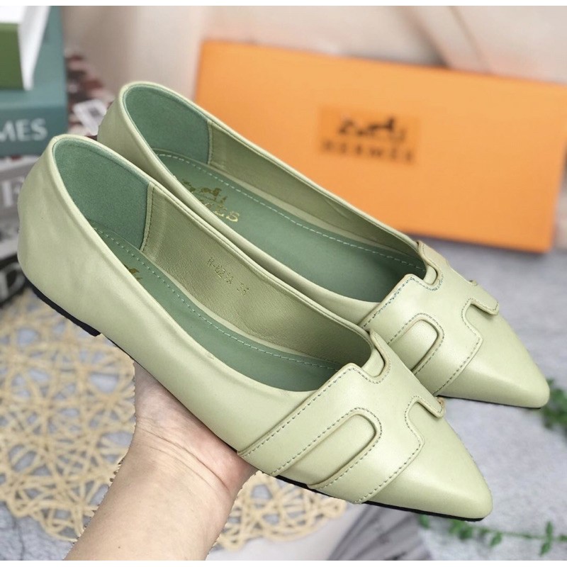 flatshoes wanita H621a import realpict