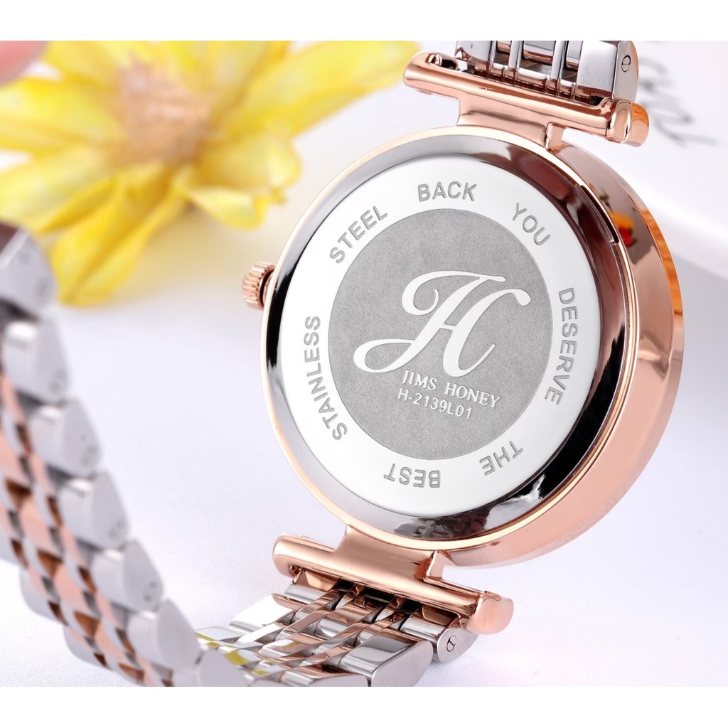 JIMS HONEY JT 2139 Jam Tangan Wanita Cewek Jimshoney Murah Elegan Fashion Casual Terbaru
