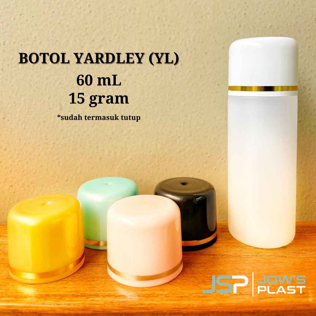 Botol Yardley 60 ml | Botol Toner | Botol YL | PROMO FREE KARDUS + BUBBLE WRAP PACKAGING