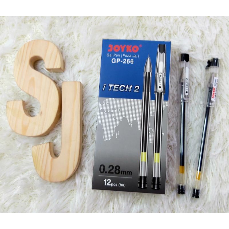 

(2pc)Pen Joyko 0.28mm GP266/Pen Gel Joyko GP266