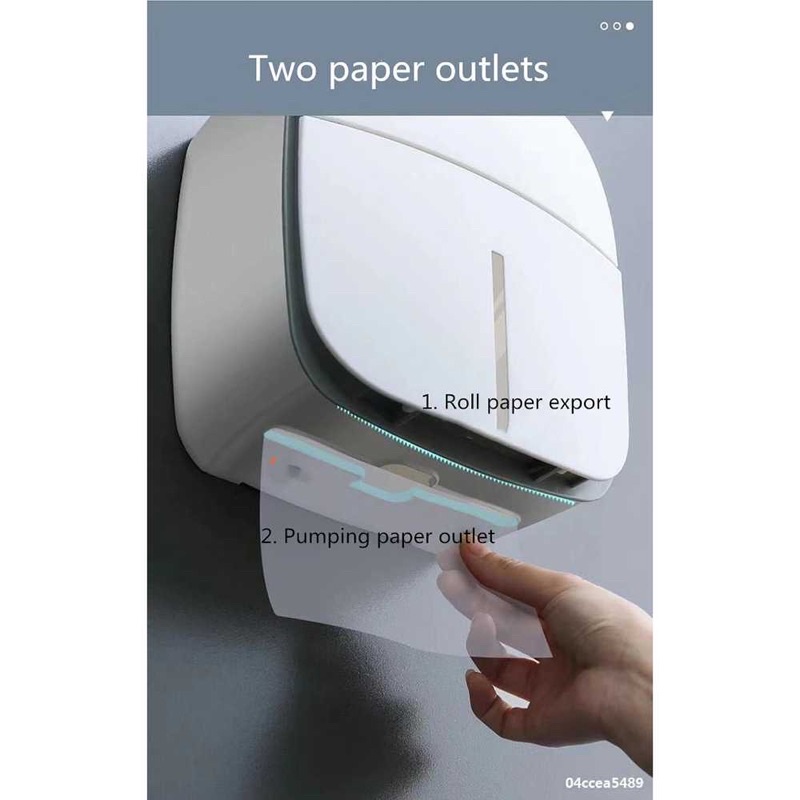 [OBRAL RIJEK] Kotak Tisu Tissue Storage Toilet Paper Box Dispenser - E1805