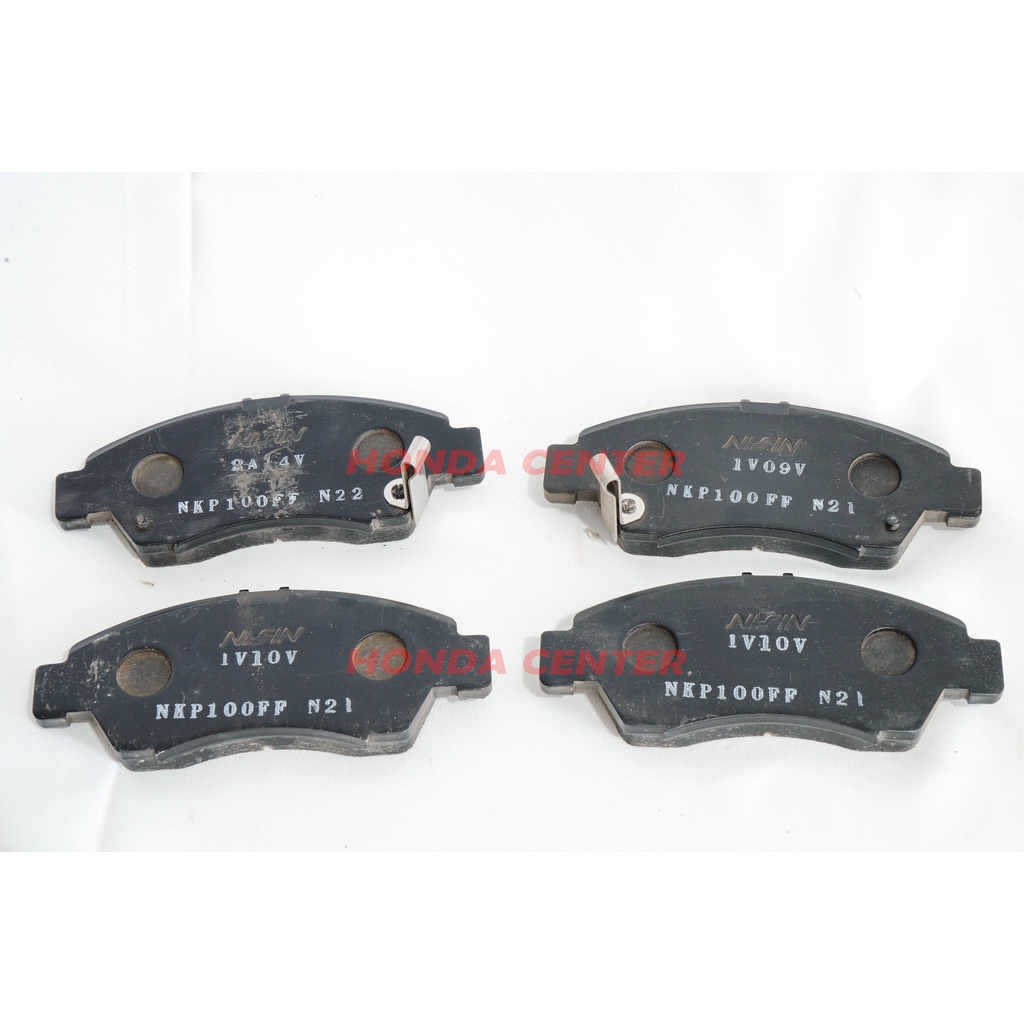 kampas rem brake pad depan sepatu rem  jazz gd3 2004 2005 2006 2007 city gd8  2003 2004 2005 2006 2007 2008 civic genio estilo 1992 1993 1994 1995  brio