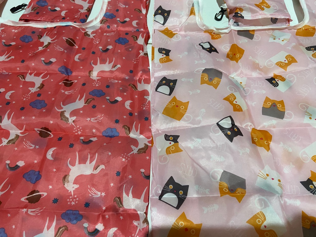 Tas Belanja Lipat Motif Eco Friendly Bag Go Green