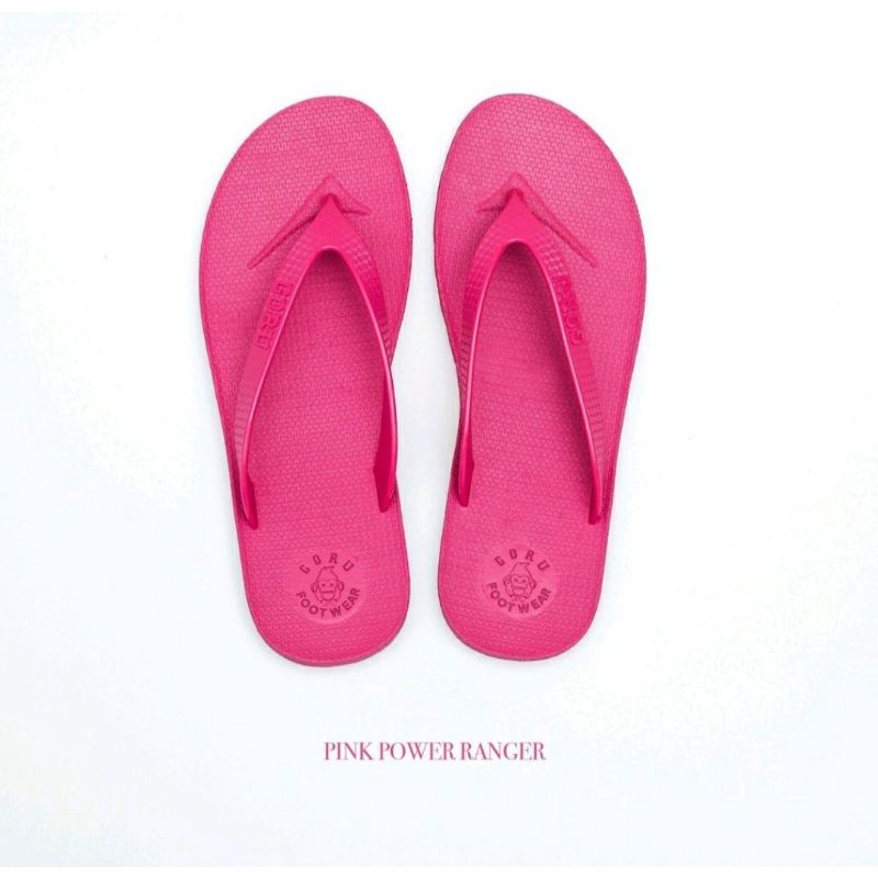 SANDAL (DISTRO swallow karet) SANDAL jepit"santai"KEKINIAN pria #wanita-pink fanta