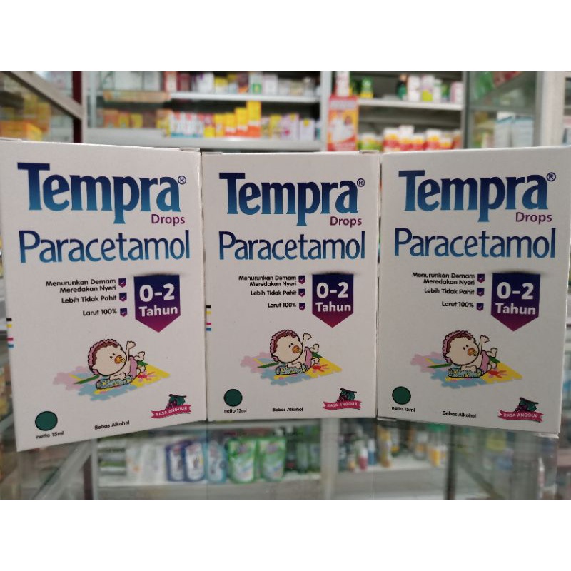 Tempra Drops | Rasa Anggur | 0-2 Thn - ED 10/2024