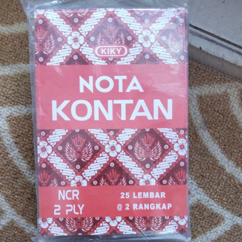 

Nota Kontan 2 ply