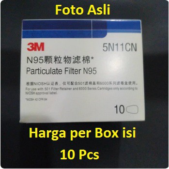 Filter 3M Masker 5N11CN Refill Seri 6000 dan 7000