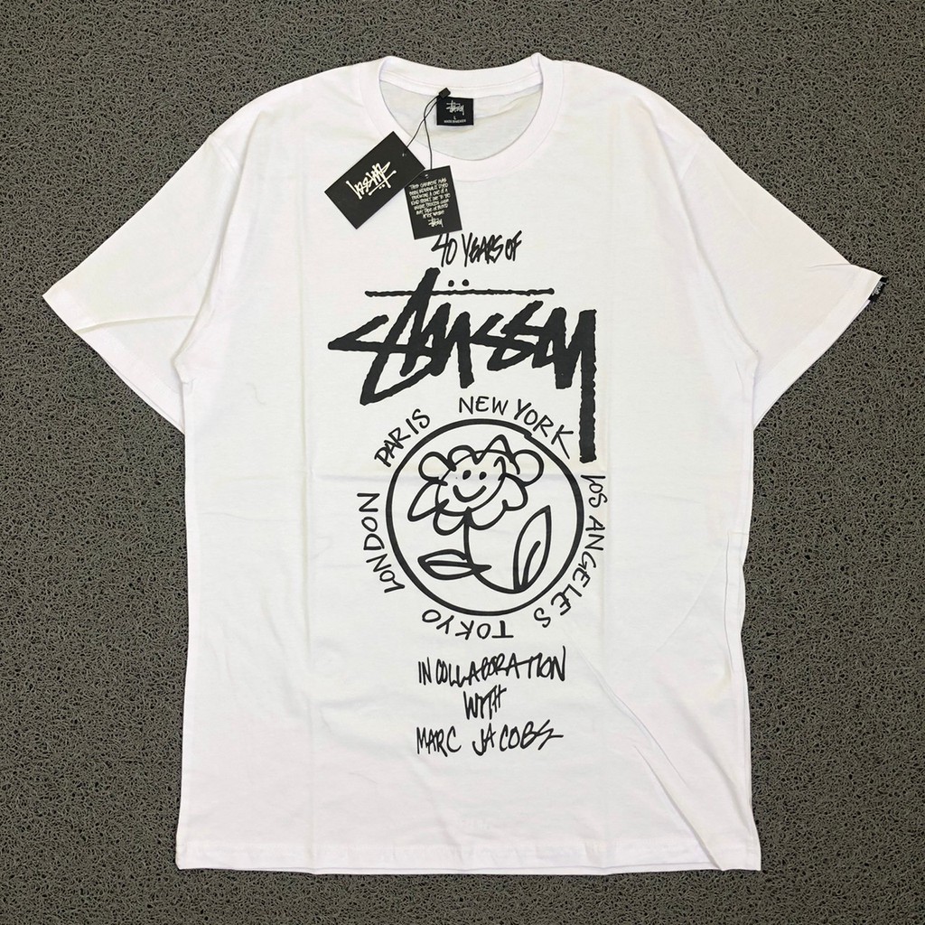Kaos Stussy Marc Jacobs