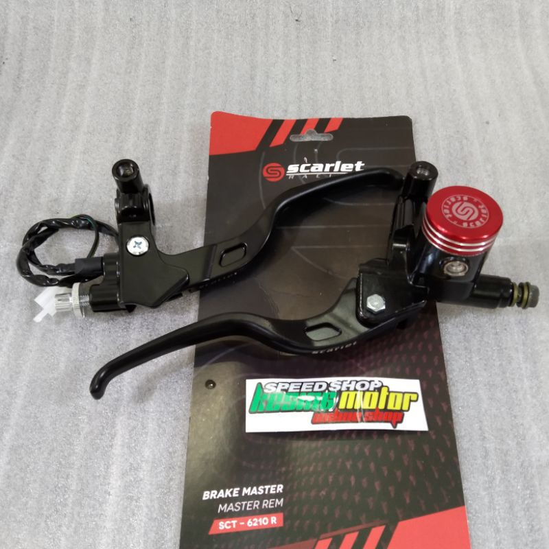 Master Rem Set Scarlet Tabung Bulat Handle Model Rcb