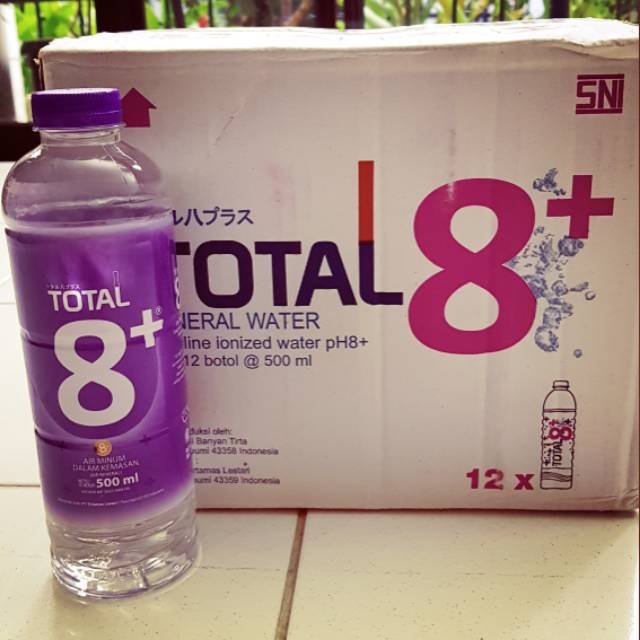 

TOTAL 8+ ALKALINE WATER PH8+