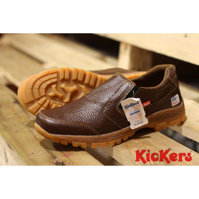 Sepatu casual pria sepatu Kickers Trafoni Original Leather