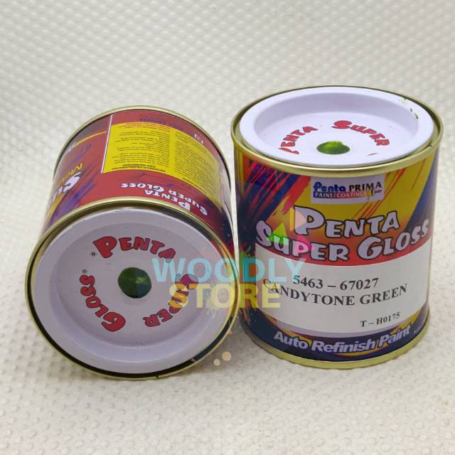 PENTA SUPER GLOSS CANDYTONE GREEN CANDY HIJAU CAT BODY DUCO 200ml
