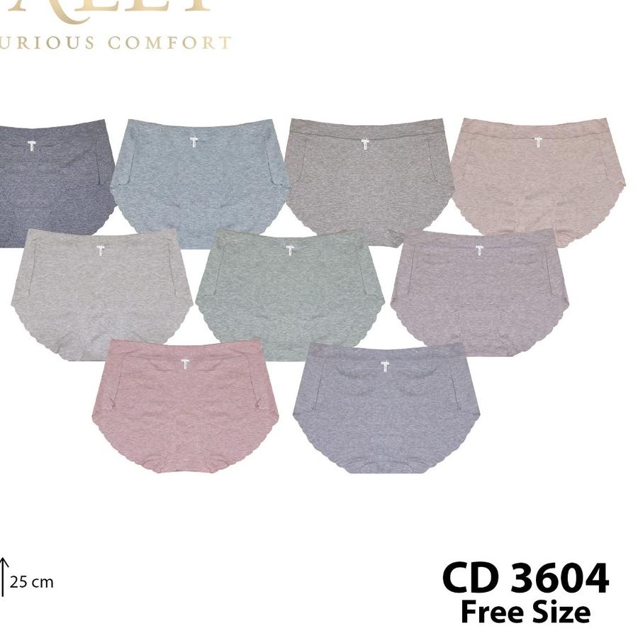 Update TALLY Celana Dalam Wanita Seamless Bambu Fit to L-XXL Polos Basic Anti Jiplak CD 3604 TALLY C