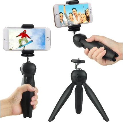 TRIPOD YUNTENG YT-228 / MINI TRIPOD KAMERA HP + HOLDER-U