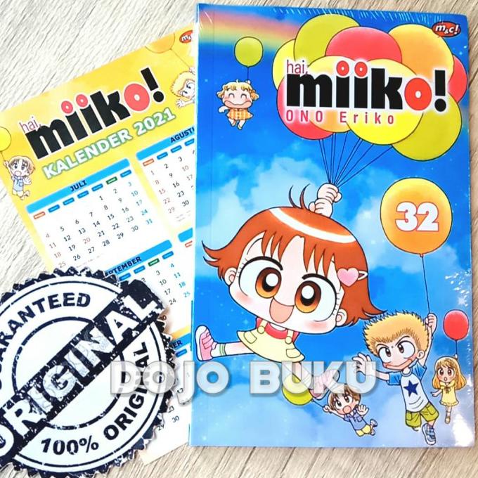 TERMURAH Hai, Miiko 32 Reguler (Bonus Kalender 2021) by Eriko Ono Kode 386